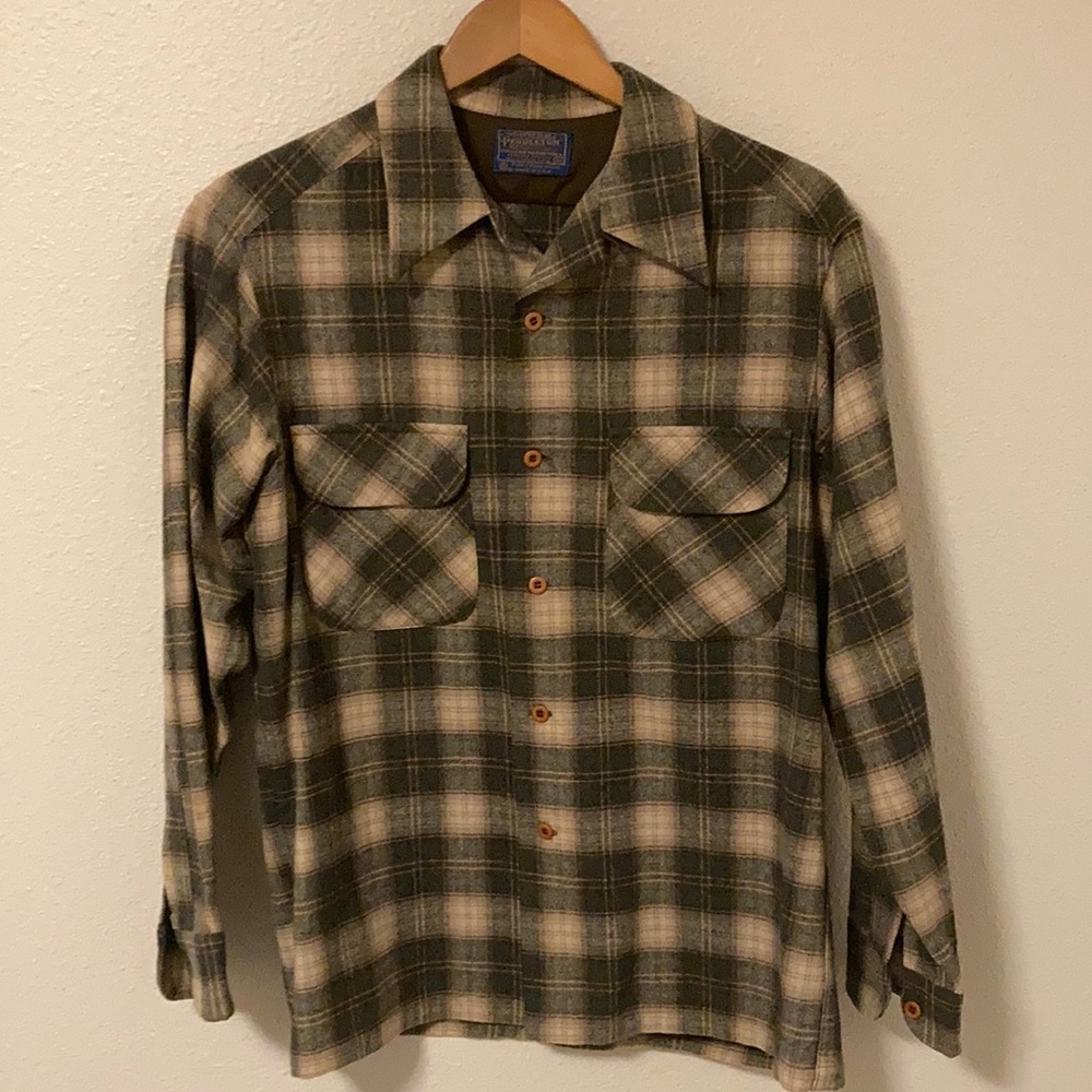 Vintage 100% wool Pendleton Board Short